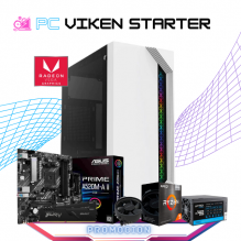 PC VIKEN STARTER / AMD RYZEN 5 4600G / RADEON VEGA GRAPHICS / 16GB RAM / 500GB SSD M.2 NVME / FUENTE 500W / PROMOCION