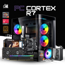 PC CORTEX R7 / AMD RYZEN 7 5700X / RADEON RX 9060 XT 16G / 32GB RAM / 1TB SSD NVME / DISIPADOR DE TORRE / FUENTE 650W 80+ BRONZE / W11 PRO / PROMOCION