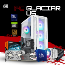 PC GLACIAR U5/ CORE ULTRA 5 225F / RTX 5060 TI / 16GB RAM DDR5 / 1TB SSD NVME / DISIPADOR DE TORRE DOBLE FAN / FUENTE 700W 80+ BRONZE / B860 / W11 PRO / PROMOCION