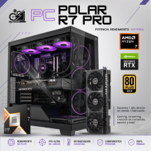 PC POLAR R7 PRO / AMD RYZEN 7 9800X3D / RTX 5070 TI 16GB / 32GB RAM DDR5 / 2TB SSD NVME / FUENTE 850W 80+ GOLD / ENFRIAMIENTO LIQUIDO 360MM / W11 PRO/ PROMOCION