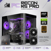 PC RECON R5 PRO / AMD RYZEN 5 7600X / RTX 5060 TI 16G / 24GB RAM DDR5 / 1TB SSD NVME / 700W 80+ BRONZE / ENFRIAMIENTO LIQ 240MM / W11 PRO / PROMOCION