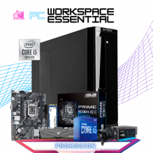 INTEL PC WORKSPACE ESSENTIAL / INTEL CORE I5-10400 / 8GB RAM / 500GB SSD NVME / FUENTE 500W/ PROMOCION