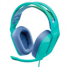 Diadema Gamer Logitech G335 Mint / Microfono - 981-001023