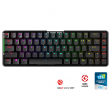 Teclado Gamer Mecánico ASUS ROG FALCHION / 65% / Inalámbrico / Switch Rog NX Blue / Aura Sync RGB / Distribución de teclas en Ingles / M601-ROG FALCHION/NX/NXNL/US